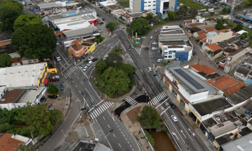 Mapa da região da Rua das Pitangueiras